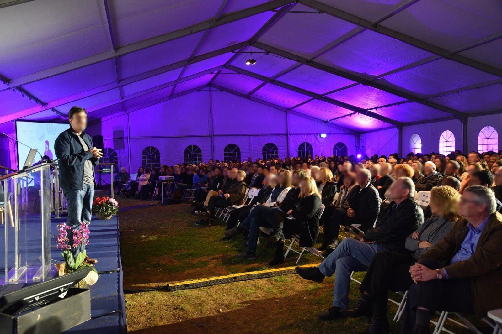 אוהל ממוזג לחורף - גיא אייל