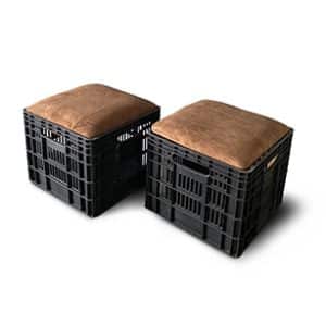 שרפרף מושב עור